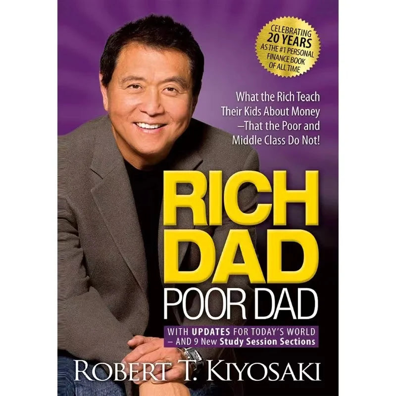 RICH DAD POOR DAD Robert Toru Kiyosaki Personal Finance Children Books Financial Intelligence Enlightenment Education Book