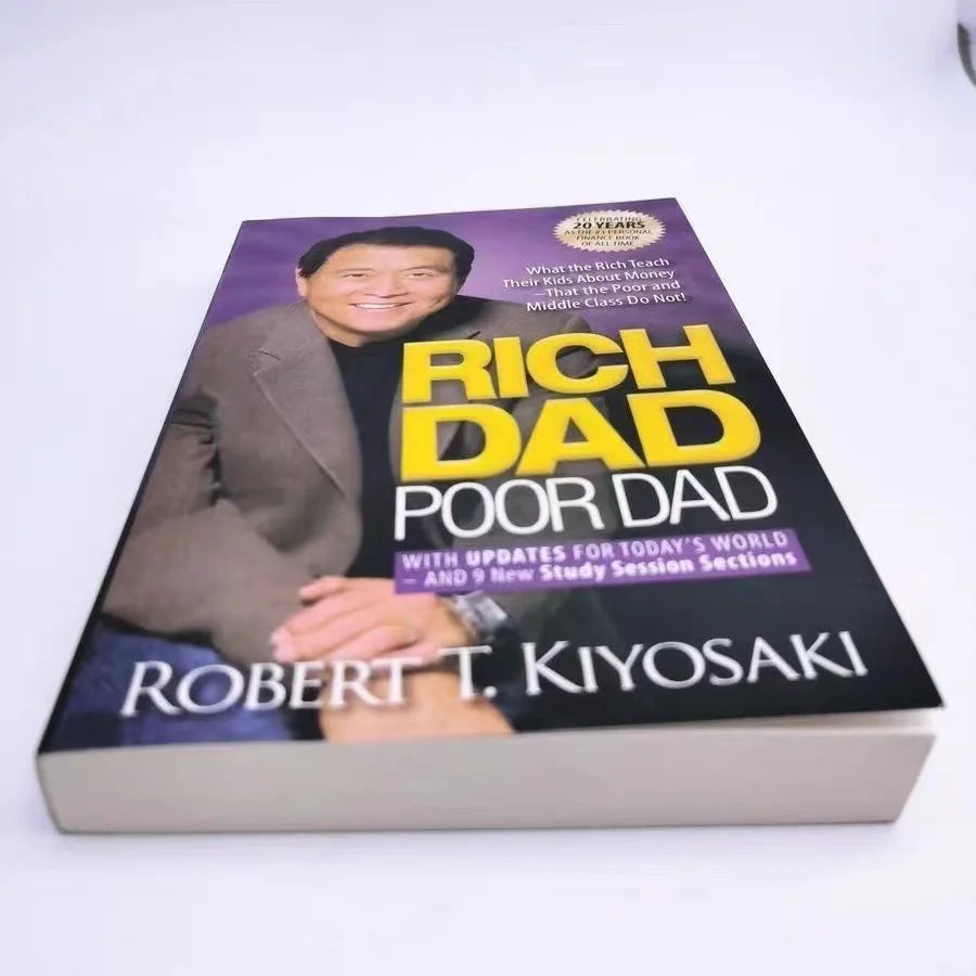 RICH DAD POOR DAD Robert Toru Kiyosaki Personal Finance Children Books Financial Intelligence Enlightenment Education Book