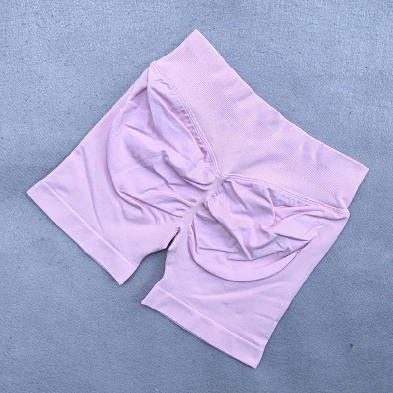 2 Pieces Yoga Set Women Backless Halter Tops High Waist Seamless Shorts Gym Suit Fitness Clothes Sportswear Workout Sets