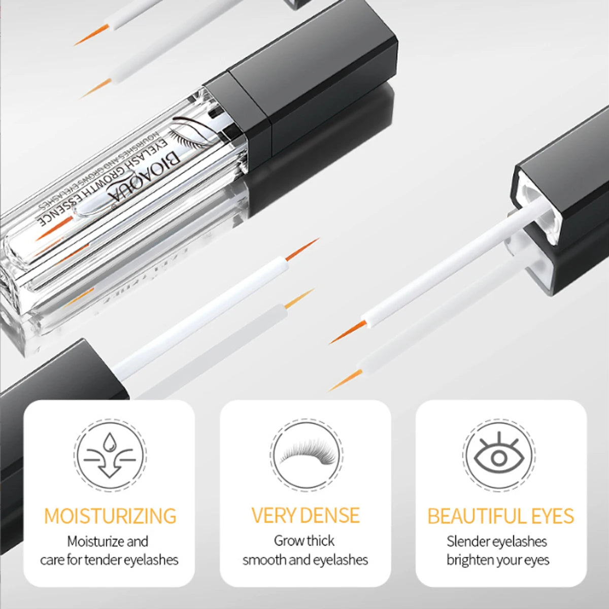 Eyelash Growth Essence Contains Natural Formula to Nourish, Strengthen and Repair the Thickness of Eyelash Root 7Ml