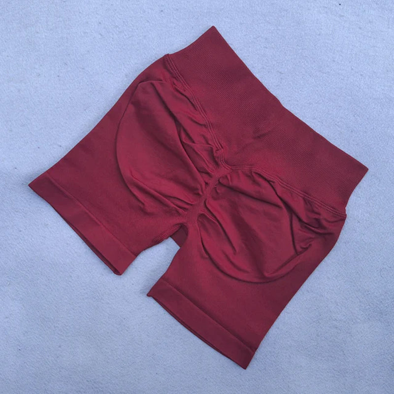 2 Pieces Yoga Set Women Backless Halter Tops High Waist Seamless Shorts Gym Suit Fitness Clothes Sportswear Workout Sets