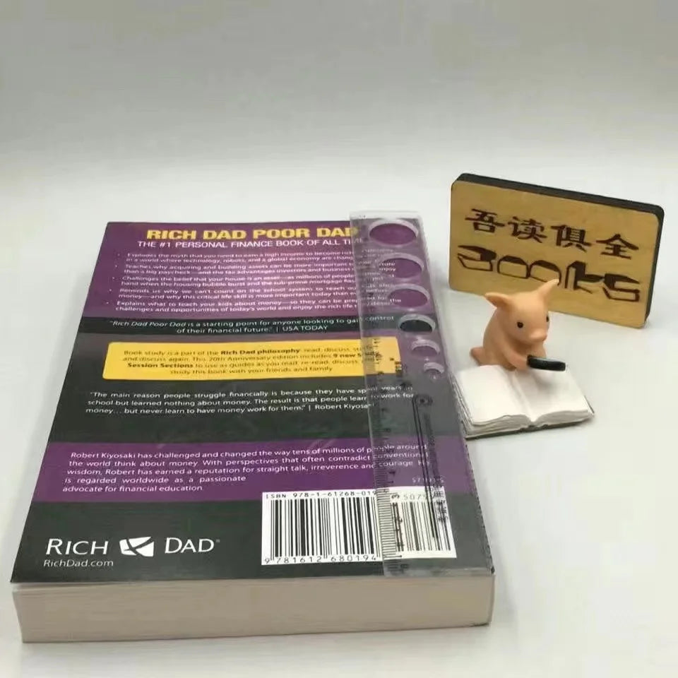 RICH DAD POOR DAD Robert Toru Kiyosaki Personal Finance Children Books Financial Intelligence Enlightenment Education Book