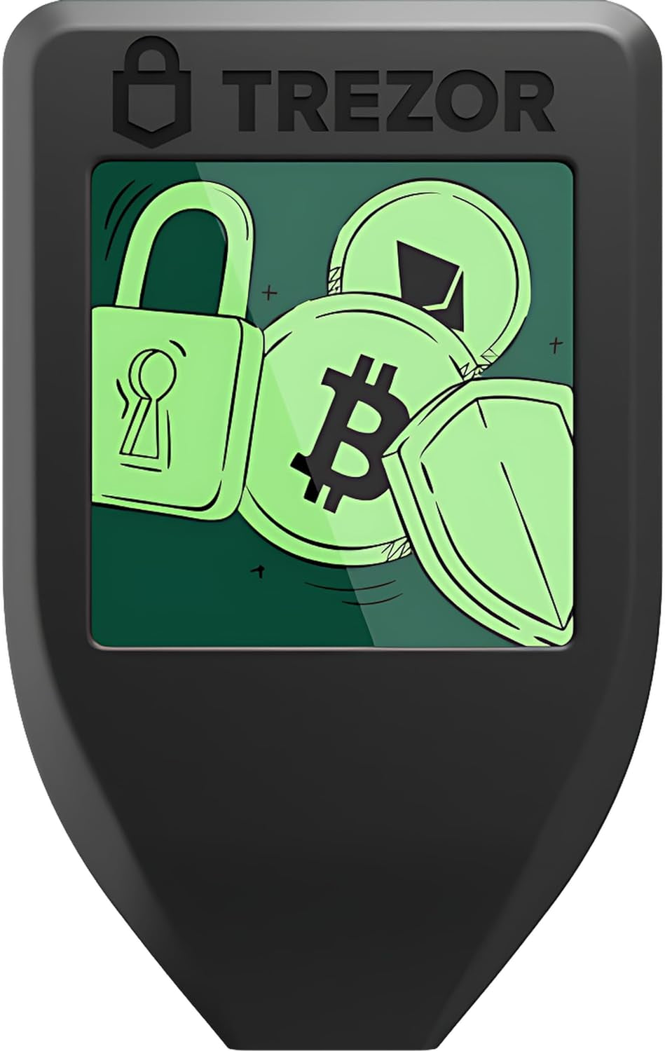 Model T - Crypto Hardware Wallet with LCD Touchscreen, Protecting Bitcoin & 1000'S of Coins with Maximum Security
