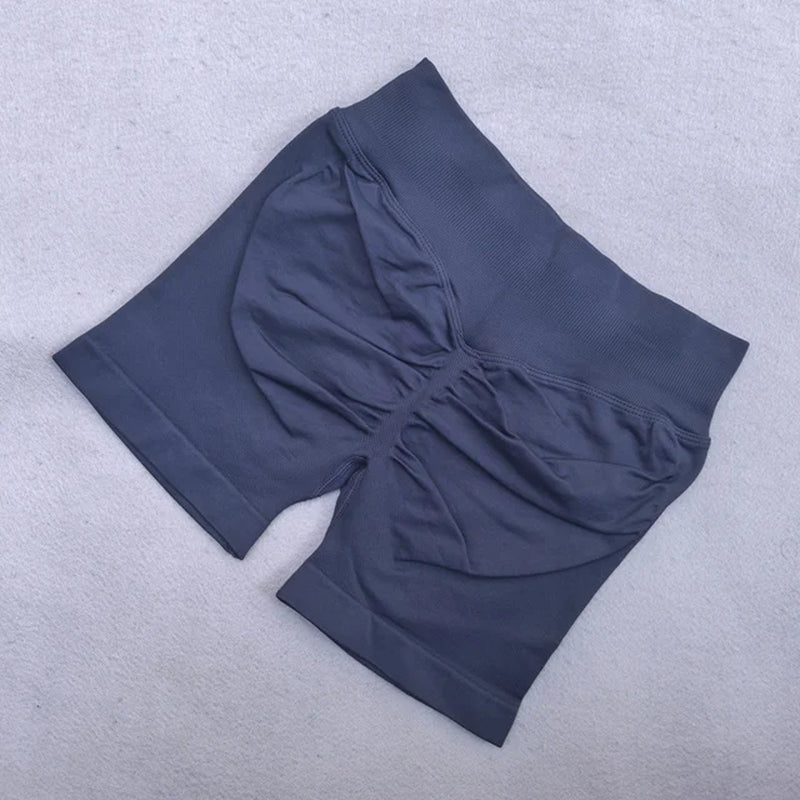 2 Pieces Yoga Set Women Backless Halter Tops High Waist Seamless Shorts Gym Suit Fitness Clothes Sportswear Workout Sets