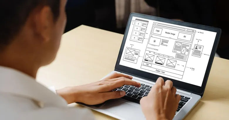 Early draft and mockup representing the first concept of Qartelier Fitness Marketplace