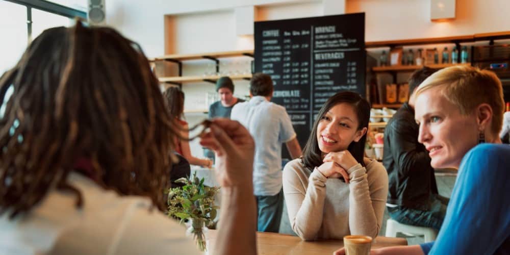 Illustration of listening and survey process symbolizing customer-first approach at Qartelier Fitness Marketplace