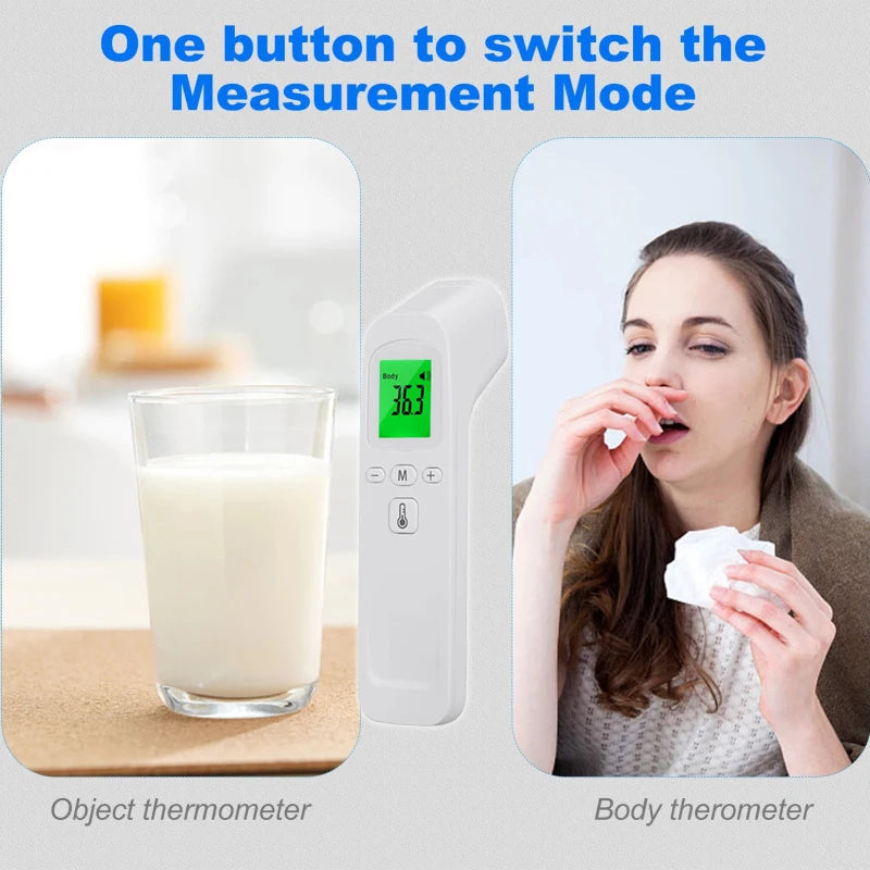 Infrared Thermometer Digital LCD Body Measurement Kids Adult Fever IR Children Non-Contact Termometro