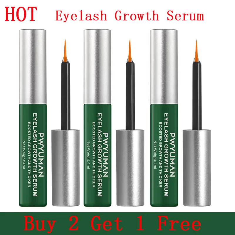 Fast Eyelash Growth Serum 7 Days Natural Eyelash Enhancer Longer Fuller Thicker Curling Lash Treatment Eye Care Products Makeup