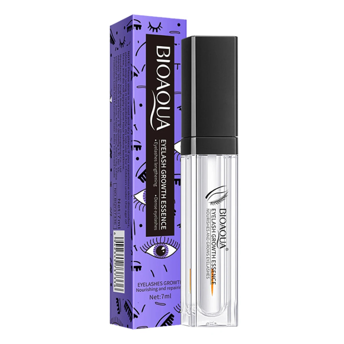 Eyelash Growth Essence Contains Natural Formula to Nourish, Strengthen and Repair the Thickness of Eyelash Root 7Ml