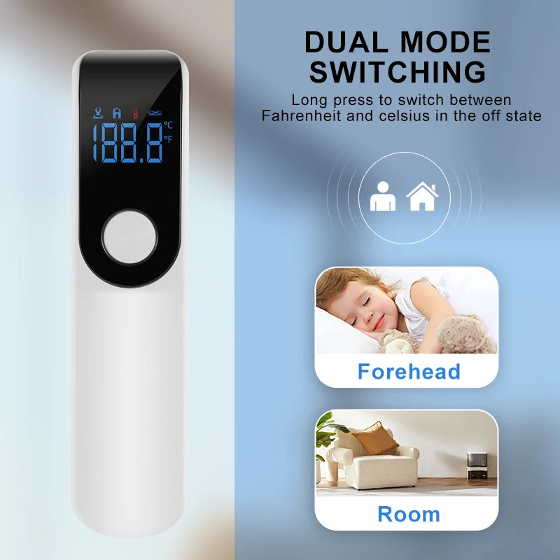 Medical Temperature Infrared Thermometer Forehead Digital Non-Contact LED Display Fever Measure Tool for Baby Adult