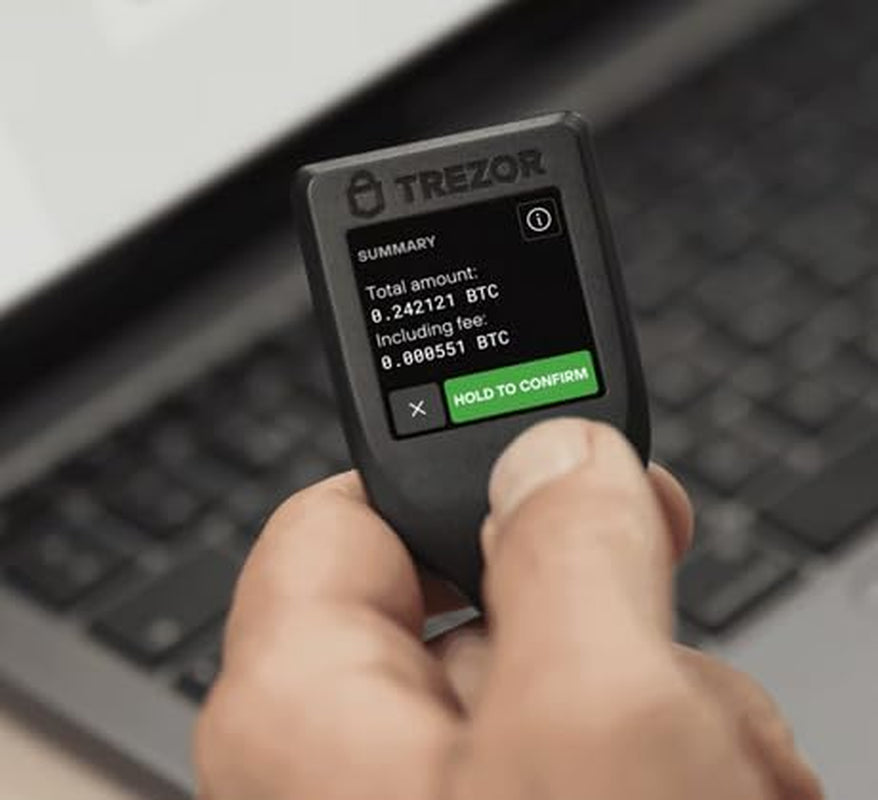 Model T - Crypto Hardware Wallet with LCD Touchscreen, Protecting Bitcoin & 1000'S of Coins with Maximum Security