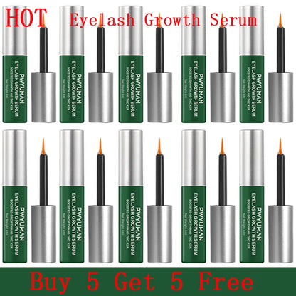 Fast Eyelash Growth Serum 7 Days Natural Eyelash Enhancer Longer Fuller Thicker Curling Lash Treatment Eye Care Products Makeup