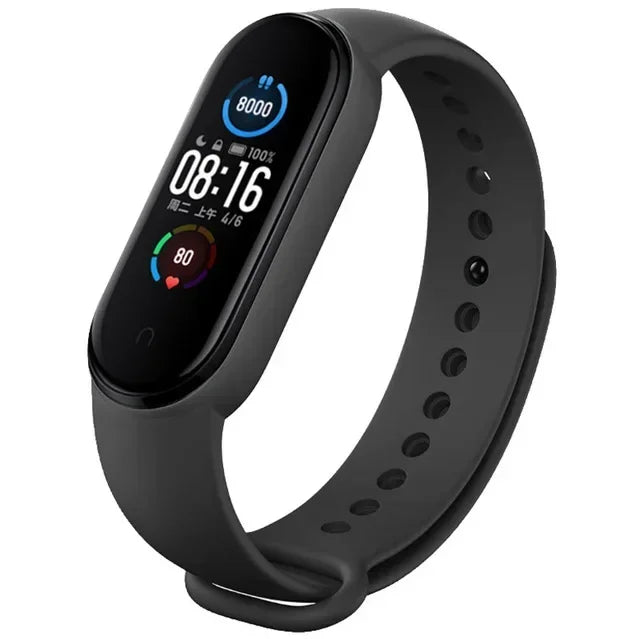 Watch Strap for  Mi Band 7 6 5 4 3 Wristband Silicone Bracelet Wrist Straps Miband 3/4 Band5 Band6 Smartwatch Accessories