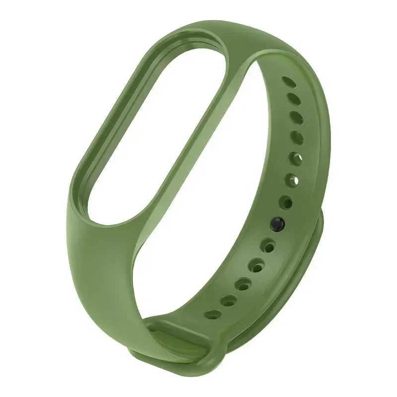 Watch Strap for  Mi Band 7 6 5 4 3 Wristband Silicone Bracelet Wrist Straps Miband 3/4 Band5 Band6 Smartwatch Accessories