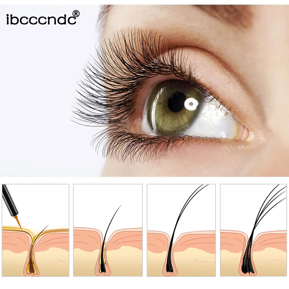 Norishing Eyelash Growth Liquid Eyelashes Rapid Growth Serum Lengthening Curl Lengthen Thicken Treatment Eye Lash Serum
