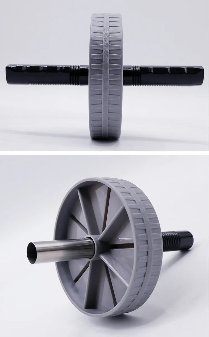 1Pcs Abdominal Wheel Strong Load Bearing Non-Slip Roller Strengthen Muscle Exercise Equipment Fitness Training Home Use Silent