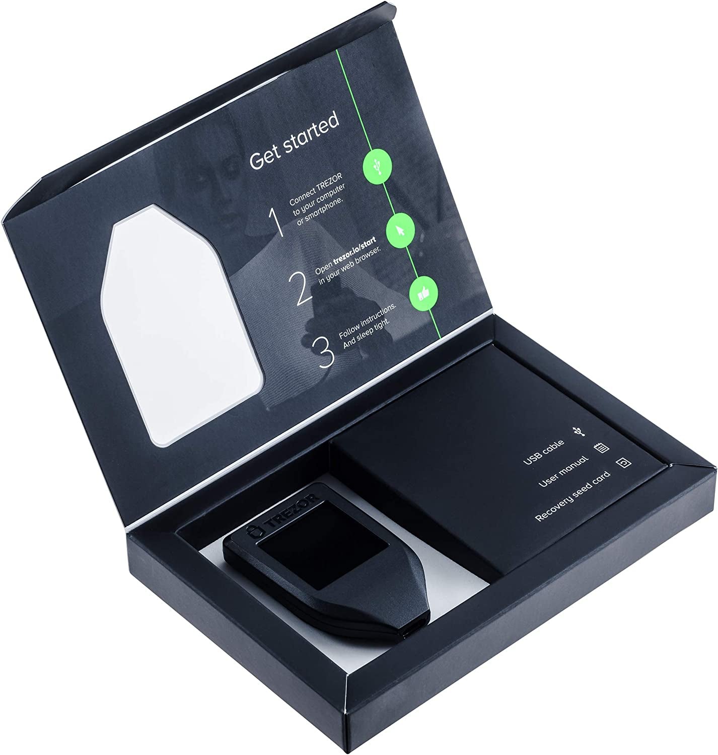 Model T - Crypto Hardware Wallet with LCD Touchscreen, Protecting Bitcoin & 1000'S of Coins with Maximum Security