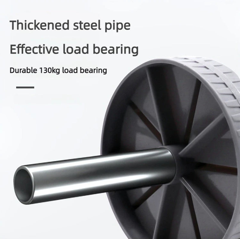 1Pcs Abdominal Wheel Strong Load Bearing Non-Slip Roller Strengthen Muscle Exercise Equipment Fitness Training Home Use Silent